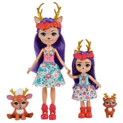 ENCHANTIMALS HERMANAS DANESSA Y DANETTA 