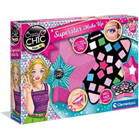 SUPERSTAR MAKE-UP MAQUILLAJE CRAZY CHIC