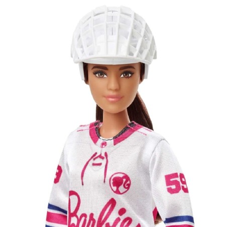MUÑECA BARBIE JUGADORA DE HOCKEY