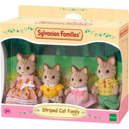 Familia Gato De Rayas