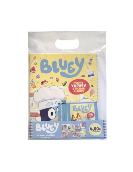 Panini Bluey 3 Starter Pack Álbum + 4 So
