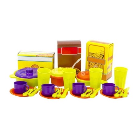 SET CUBO ACCESORIOS MENAJE 34 PIEZAS