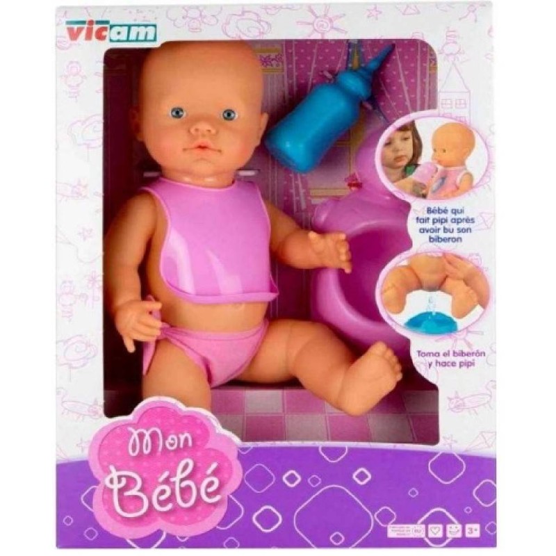 BABY PIPI CON ORINAL Y BIBERON