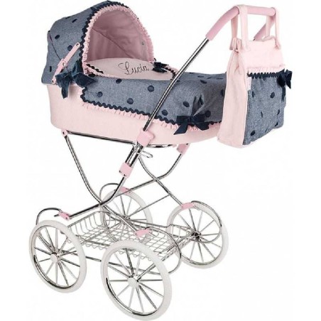 COCHE CAPOTA LUCIA 42X72X93 CM C/BOLSO C