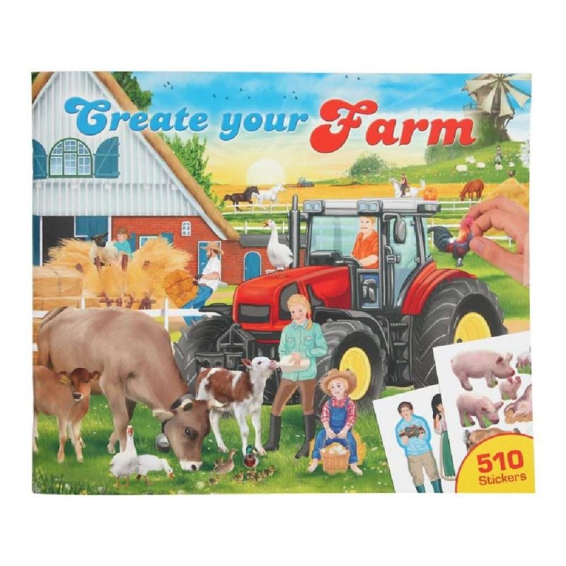 CREATE YOUR FARM CUARDERNO PARA COLOREAR