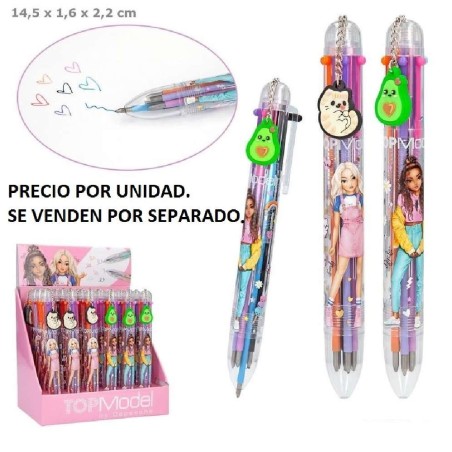 TOPMODEL BOLIGRAFO 6 COLORES