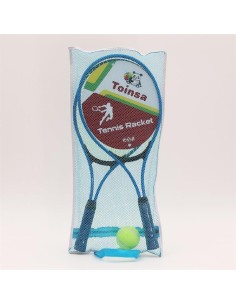 Raqueta tenis metal set 2 raquetas