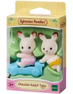 Gemelos Conejo Chocolate Sylvanian Famil
