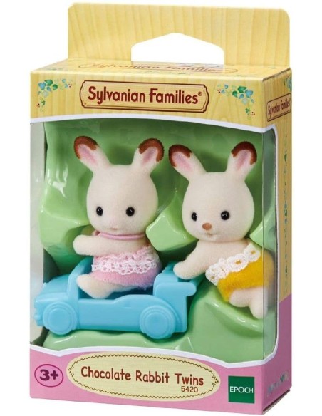 Gemelos Conejo Chocolate Sylvanian Famil