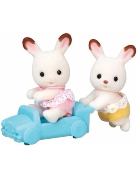Gemelos Conejo Chocolate Sylvanian Famil
