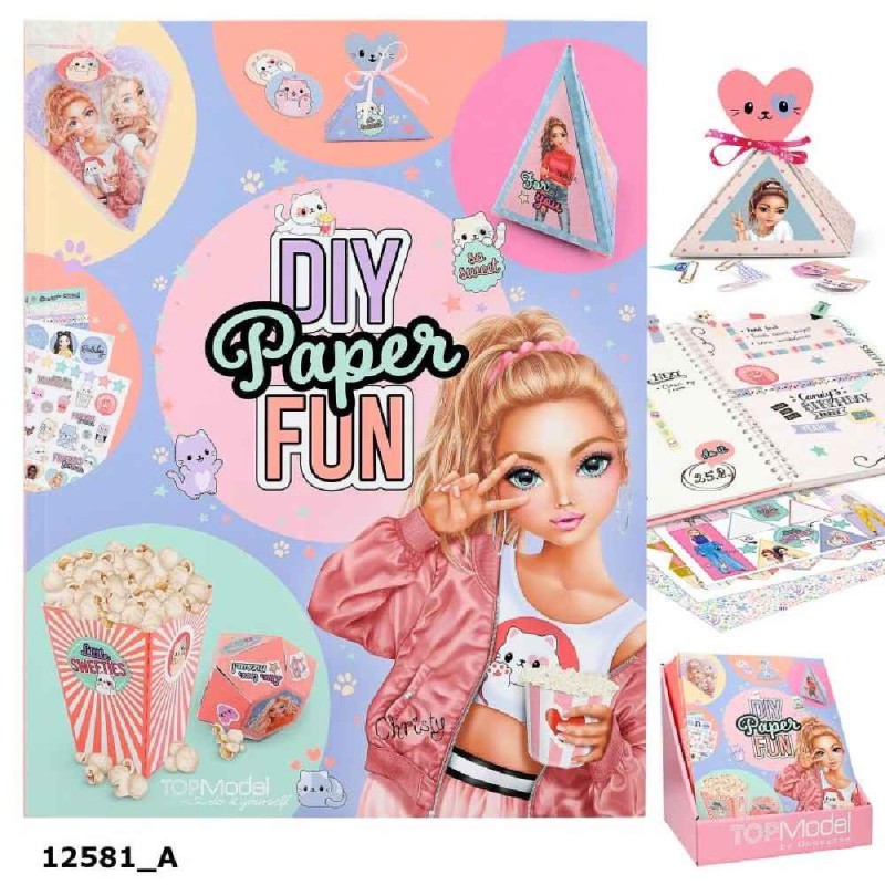 TOPMODEL DIY PAPER FUN BOOK CUTIE STAR