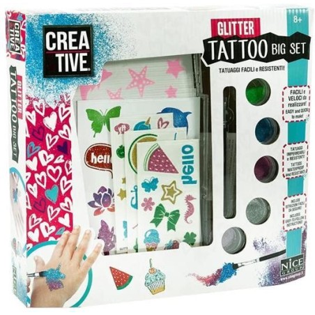 GLITTER TATTOO BIG SET
