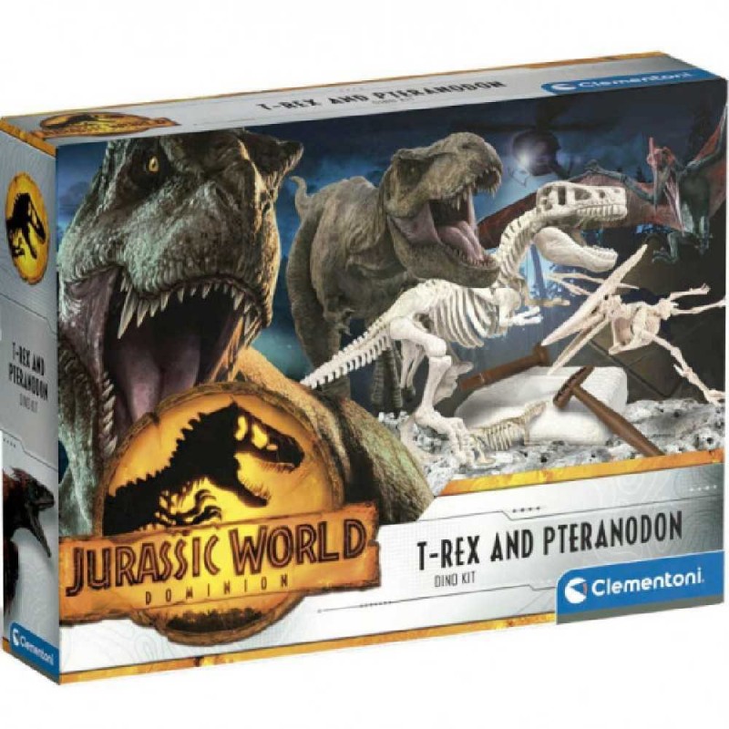 KIT DE EXCAVACIÓN T-REX Y PTERANODON