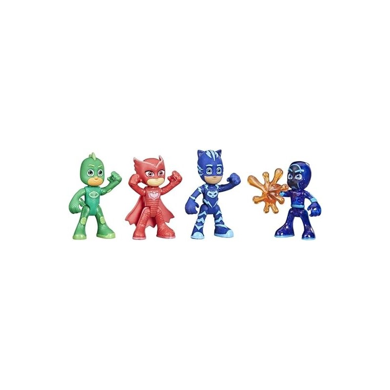 PJ MASK MISION NOCTURNA PACK 4 FIGURAS