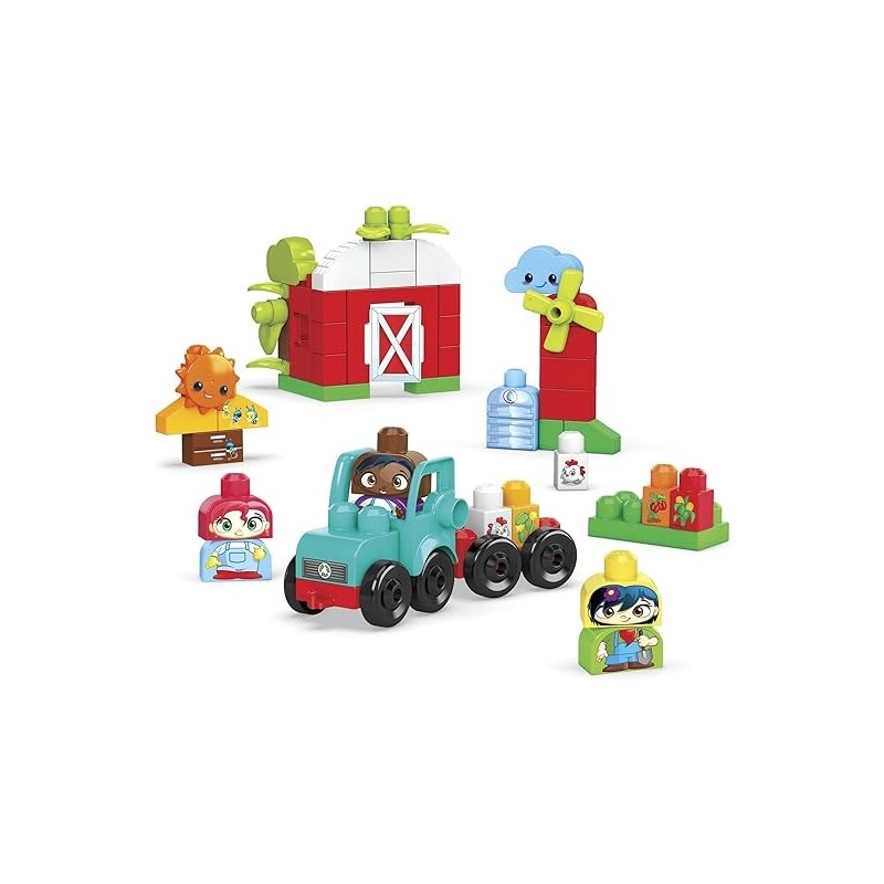 MEGA BLOCK GRANJA CULTIVA Y PROTEGE
