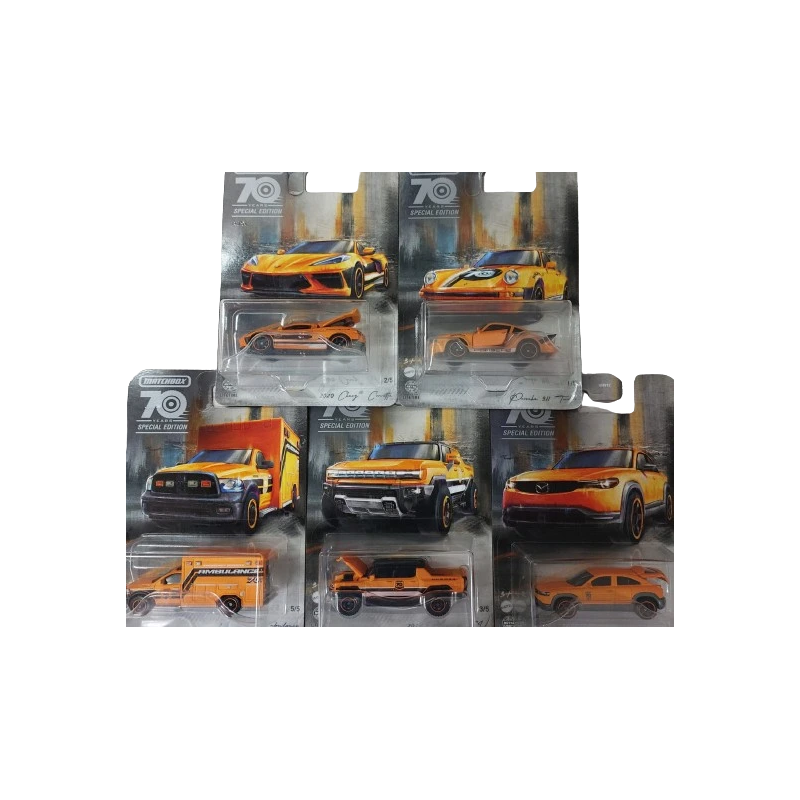 MATCHBOX 70 AÑOS VEHÍCULOS SURTIDOS 1:64