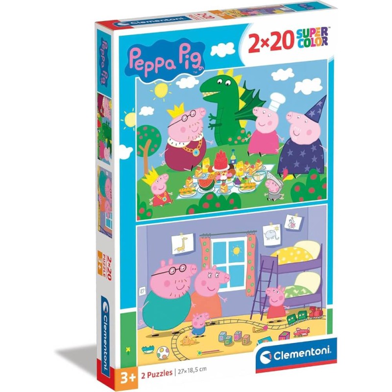 Puzzle 2X20 Pzs Peppa Pig