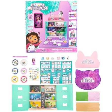 Juego manualidades arcilla Gabby