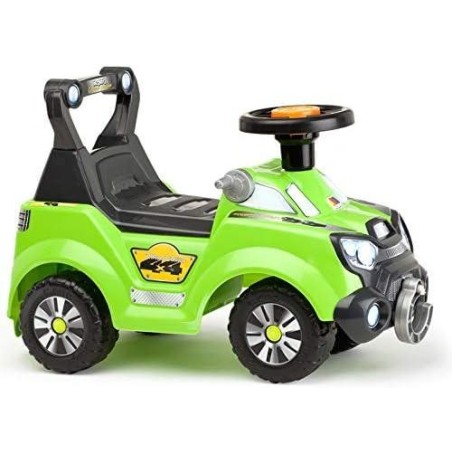 Coche correpasillos 3 en 1 verde de Molt