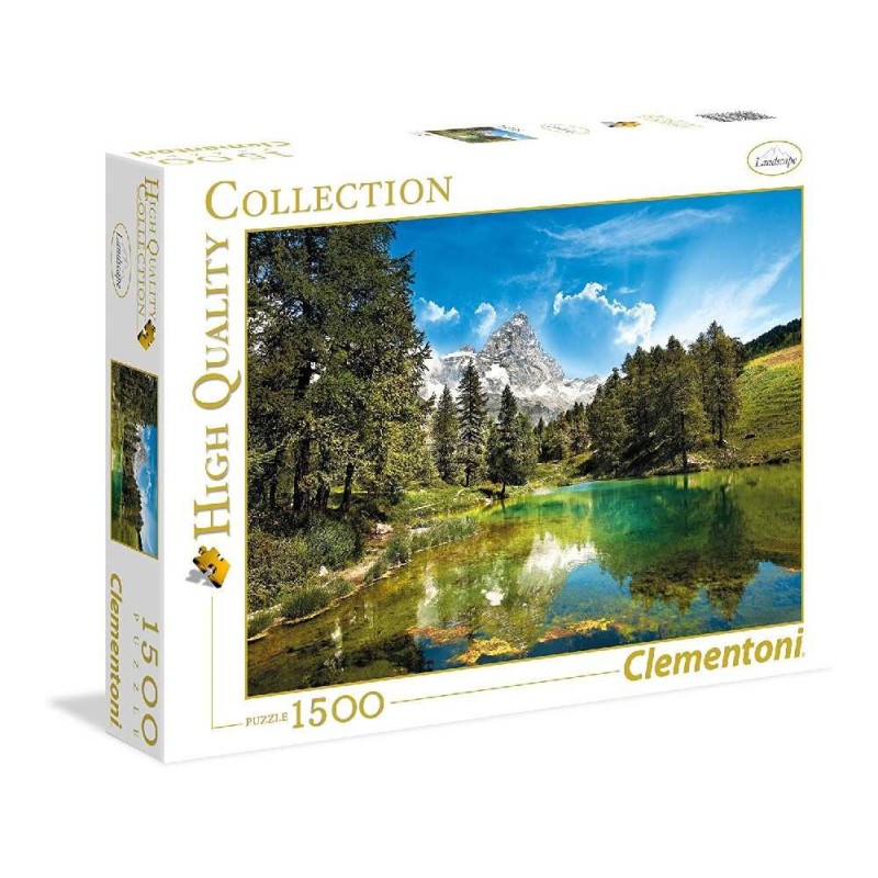 PUZZLE 1500 PIEZAS EL LAGO AZUL