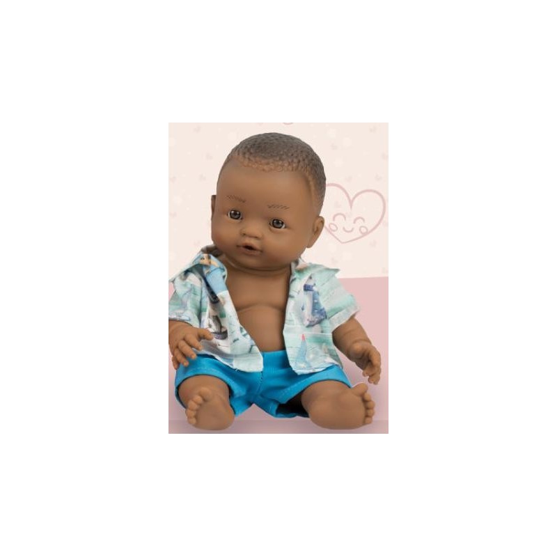 MUÑECO CHICO NEGRITO OBAMA