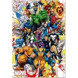 500 Héroes Marvel