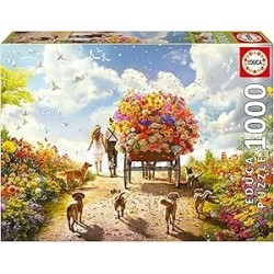 1000 Carro De Flores