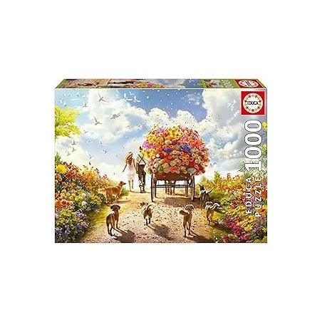 1000 Carro De Flores