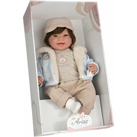 Muñeca Elegance 45cm zoe beige c/pelo 