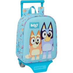 BLUEY - Mochila Guardería con Carro