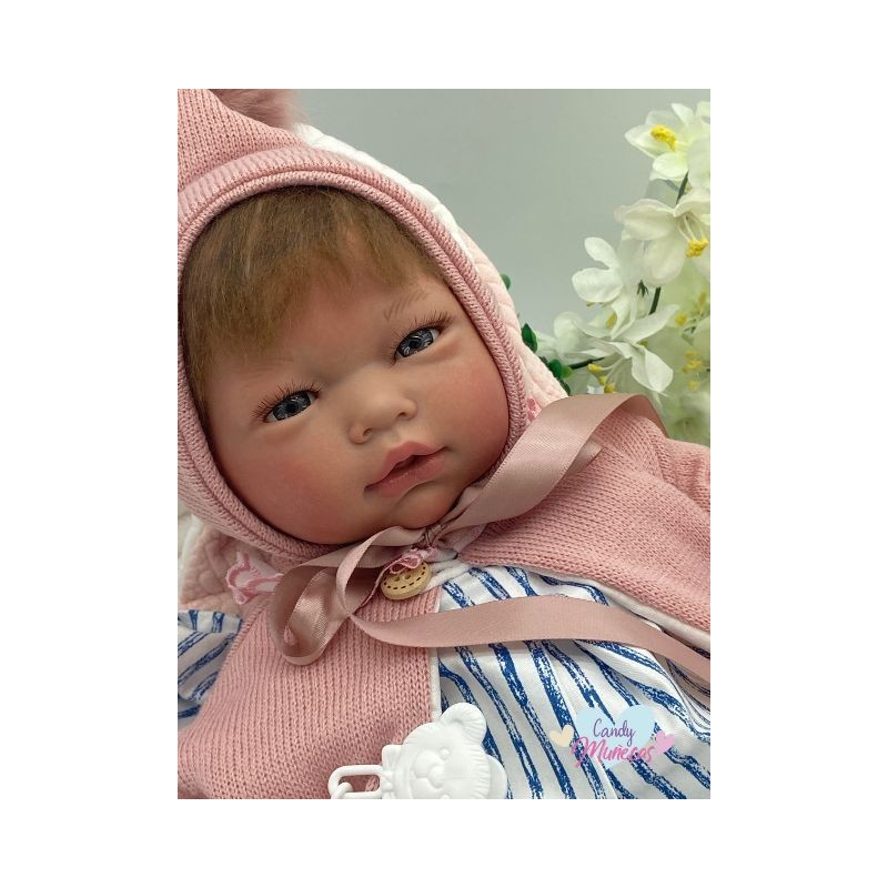 Muñeca reborn Isabela 46cm.