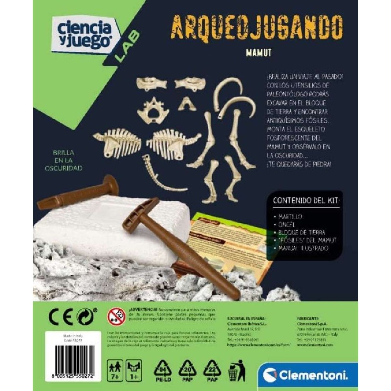 ARQUEOJUGANDO - MAMUT FLUORESCENTE