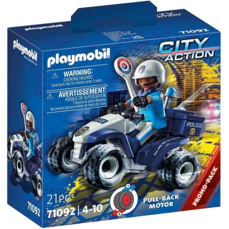Policía - speed quad 71092