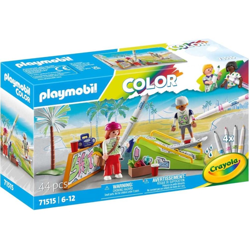 Playmobil color: skatepark 71515