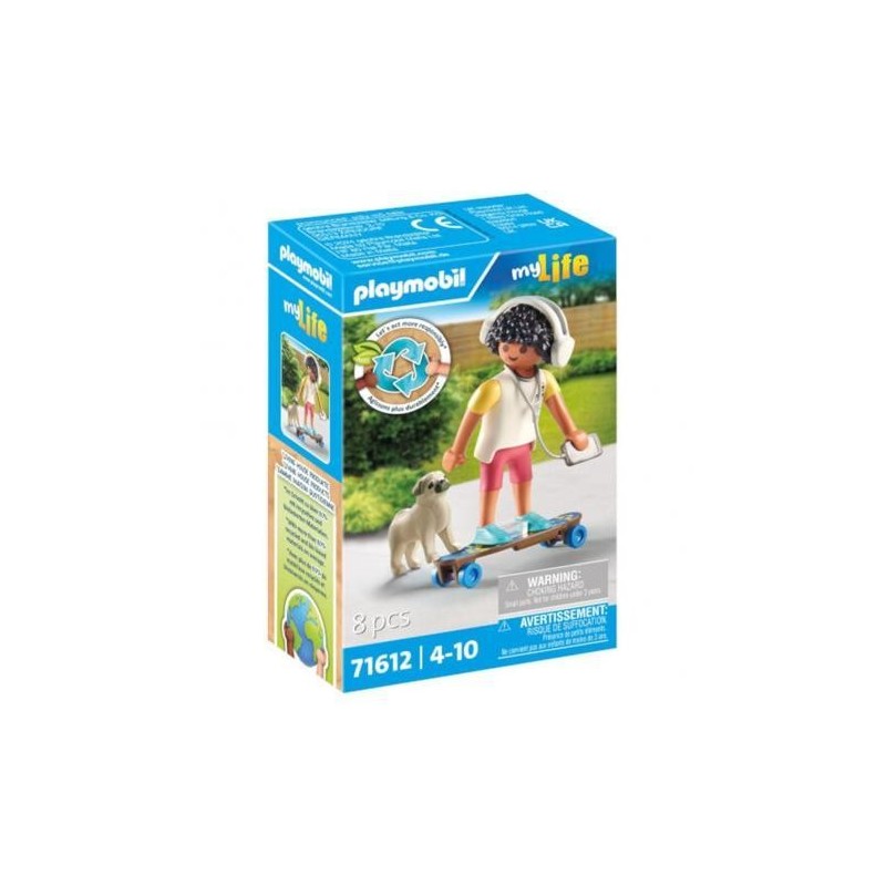 Niño con perro playmobil 71612