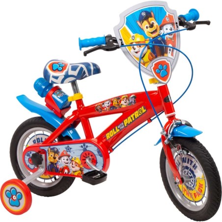 BICICLETA 12” PAW PATROL (color rojo)