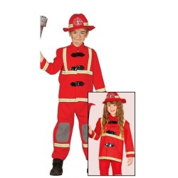 DISFRAZ BOMBERO 3-4 Años 2