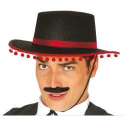 SOMBRERO CORDOBES CON BORLAS 2