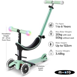 Patinete Micro Evolutivo 4en1 mini2grow 2