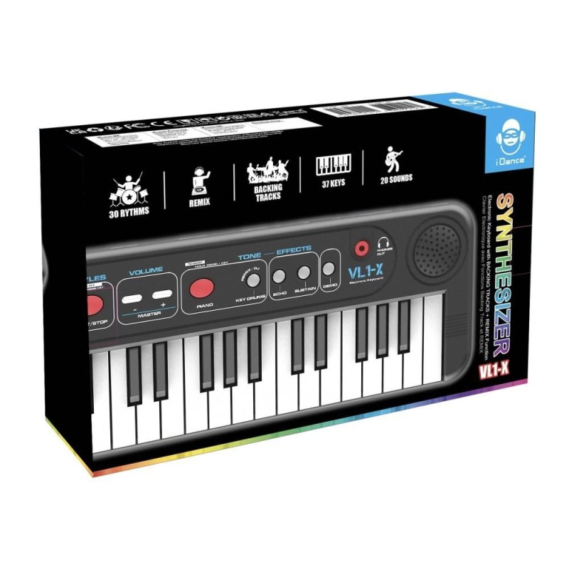 TECLADO ELECTRONICO SINTETIZADOR  37 TEC