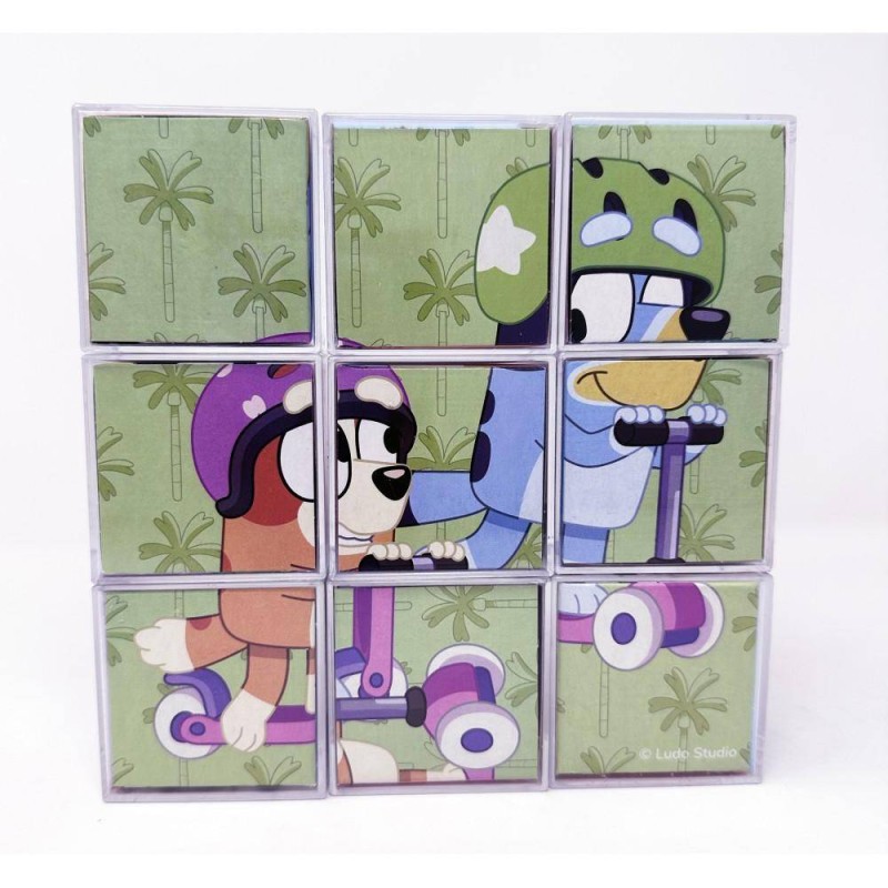ROMPECABEZAS 9 CUBOS BLUEY