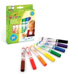 8 rotuladores lavables mini kids 2