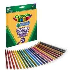 24 lápices de colores