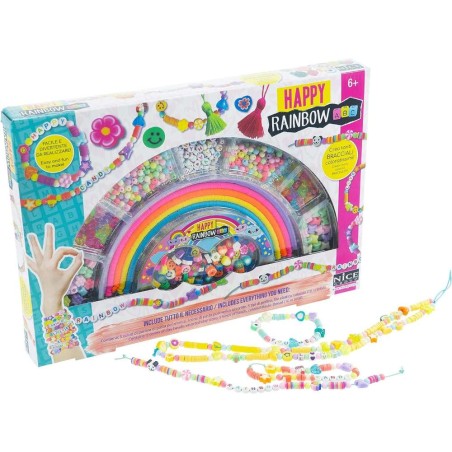 Set crear pulseras happy rainbow ABC 