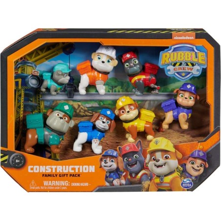 PACK 7 FIGURAS RUBBLE & CREW CONSTRUCTIO