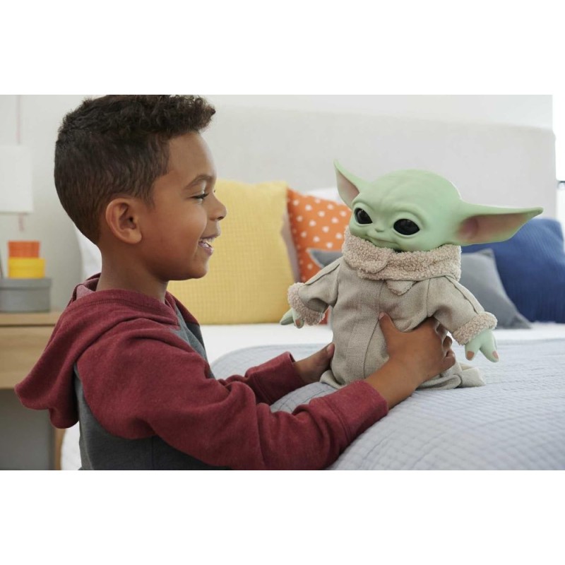 STAR WARS:PELUCHE ELECT. GROGU BABY YODA