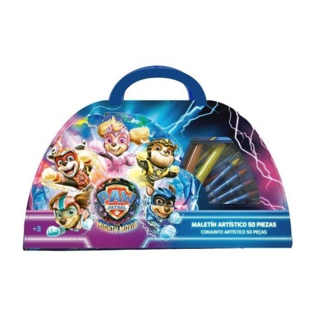 Maletin artistico 50 piezas patrulla can