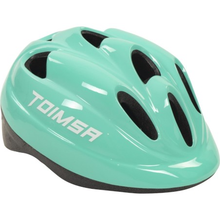 Casco infantil verde 52-56cm