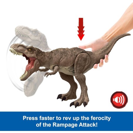 Jurassic World Tiranosaurio Rex Ataque T