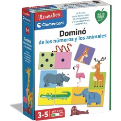Dominó de los números y los animales 2